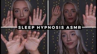 ASMR Whispered Sleep Hypnosis (Finger Flutters, Relaxing Hand Movements) | GwenGwiz