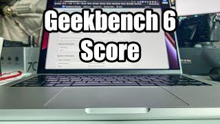 Macbook Pro 14 10 core 16 gpu Geekbench 6 Scores