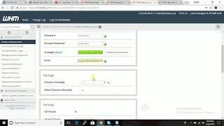 How To Create Cpanel Account in Whm Reseller
