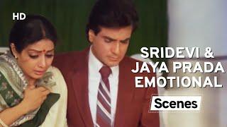 Sridevi & Jitendra Scarifies His Son For Jaya Prada - Aulad Emotional Scenes - Bollywood Scene