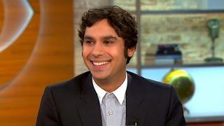 "Big Bang Theory" star Kunal Nayyar on his accent, new book and family