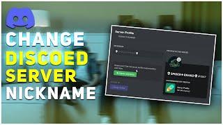 How to Change Server Nickname of Discord 2022 | F HOQUE | change discord server nickname |