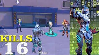 3 vs 1 who will win??? | Omega Legends gameplay 16 Kills Solo vs Squads | Haxx - Anubis' Skin