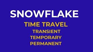 Snowflake Time Travel  || How To Restore the Deleted/Modified Data #timetravel