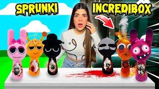 ABRI 6 PELUCHES de Incredibox Sprunki y ENCONTRÉ ALGO EXPL0S1V0 | Ani Cat