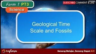 Form 1 | Science | Geological Time Scale and Fossils