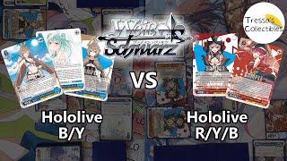 Hololive (B/Y) vs. Hololive (R/Y/B) [Weiss Schwarz]