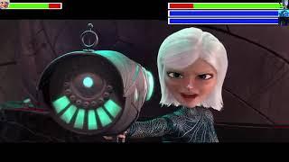 Monsters vs. Aliens Final Battle with healthbars (Edited By @GabrielD2002)