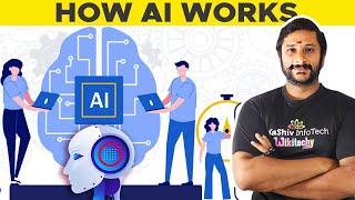 How AI Works? Artificial intelligence எப்படி வேலைசெய்கிறது? in Tamil #ai #artificialintelligence