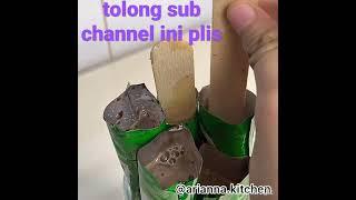 Cara membuat ais krim milo & ais krim coklat 