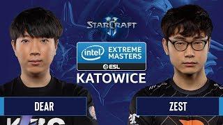 SC2 - Dear vs. Zest - IEM Katowice 2020 - Quarterfinals