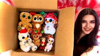 JOLLIEST HOLIDAY BEANIE BOO UNBOXING EVER!!