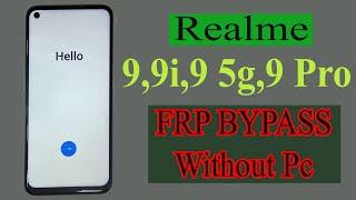 Realme 9 5g ,9i,9 5G, 9 Pro+ Google Account Bypass Android 13 without pc Latest Update.