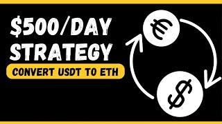 Make $500 Daily Just By Converting USDT,  Easy Arbitrage Opportunity, Start With Small Capital