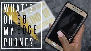 What's On My Phone? | Samsung Galaxy S6 Edge // TECH