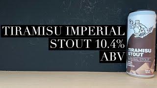 Mallassepät Tiramisu Imperial Stout Review , Mallassepät Oy , Finnish Craft Beer Review