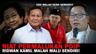 MALUNYA TUH DISINI!!NIAT PERMALUKAN PDIP TUDING AHOK,EH MALAH KENA SENDIRI!?