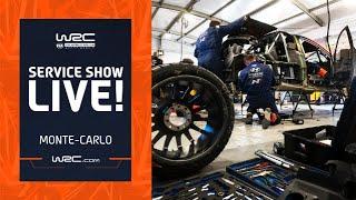  Saturday Service Show LIVE | WRC Rallye Monte-Carlo 2025