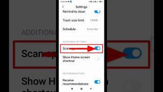 scan app memory setting ko on kaise karen #youtube  #short #video #viral #trending #impossible 