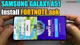 SAMSUNG GALAXY A51 Install FORTNITE.apk Fix "Device not supported"