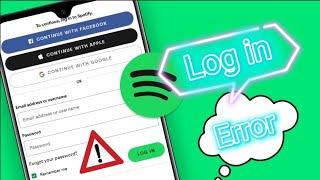 Fix This Email and Password Combination is Incorrect on Spotify | Solve Spotify Login Issue