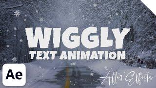 How to Animate Winter Shivering Text in After Effects