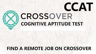 Crossover Cognitive Aptitude Test || CONGNITIVE APTITUTE || CROSSOVER RECRUITMENT ‎@crossover4work