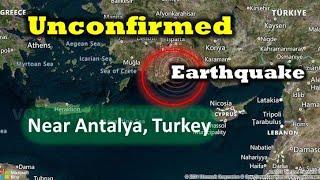 Did you felt it ? Unconfirmed earthquake or seismic-like event: Near Antalya, Antalya, Turkey