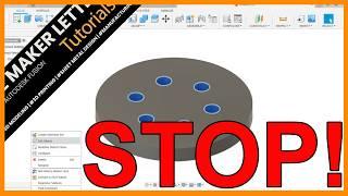 Stop Doing This in Autodesk Fusion (now)