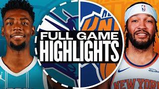 HORNETS at KNICKS | FULL GAME HIGHLIGHTS | December 5, 2024