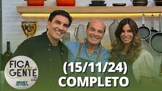 Fica com a Gente: Ravioli de abóbora com gorgonzola e nozes (15/11/24) | Completo