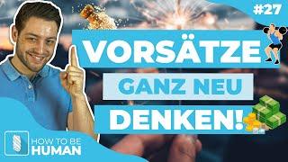 So erreichst du Entspannter und Motivierter deine Ziele! | Die Psychologie von Vorsätzen