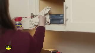 How to Fix a Squeaky Cabinet Hinge with WD-40® Multi-Use Product