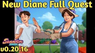 #3 New Diane's Storyline Complete (Full Walkthrough) - Summertime Saga 0.20.16