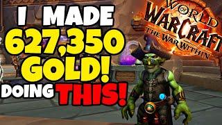 The Easy & Lazy Way of Making MILLIONS in The War Within - TWW Goldmaking