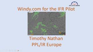 Windy.com for the European IFR Pilot