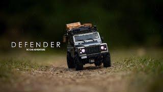 Land Rover Defender 90 || MN99s || MN999 ||RC Scale Solo  Offroad Adventure || cross river