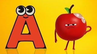 Jolly Phonics A-Z Songs || Alphabet Sounds with Lyrics || Learn ABC Letters