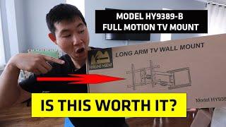 Forging TV Mount 30" Extension Model HY9389-B Unboxing and Review | Is It Worth It? 2021