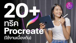 20 ทริคแอป Procreate ฉบับใช้งานเบื้องต้น  | iMoD