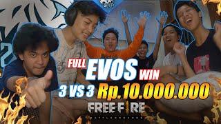 PERANG SODARA JUARA DUNIA FREE FIRE EVOS ESPORT DEMI 10JT SUM31 , MR.05 VS ABU , STREAT DAN KENZOO