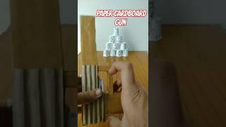 Real Paper Cardboard Shoot gun l How to paper cardboard shooter origami gun l #gun#paper#cardboard