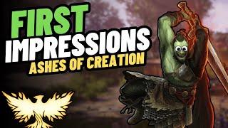 Ashes of Creation Alpha 2 First Impressions | My First Look at This Epic MMORPG