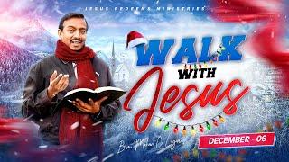 தமது சிறகுகளாலே உன்னை மூடி பாதுகாப்பார் || Walk with Jesus || Bro. Mohan C Lazarus || December 6