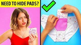 20 PERIOD HACKS EVERY GIRL SHOULD KNOW