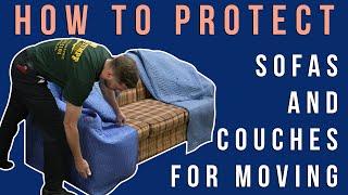 How to Protect Furniture During a Move - How to Professionally Protect Sofas and Couches When Moving