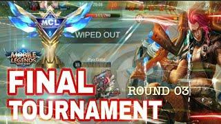 MCL FINAL TOURNAMENT INTENSE BATTLE TEAM RYO GABZ VS ART of blood ROUND 03 | MOBILE LEGENDS