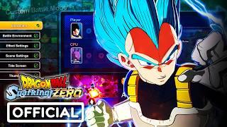 CUSTOMIZATION! DRAGON BALL: Sparking! ZERO - Official What-If Mode Update