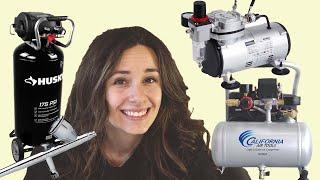 All About AIR COMPRESSORS for your Airbrush Hobby a Beginners Guide!