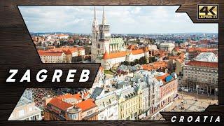 Zagreb ● Croatia 【4K】 Aerial Cinematic Drone [2023]